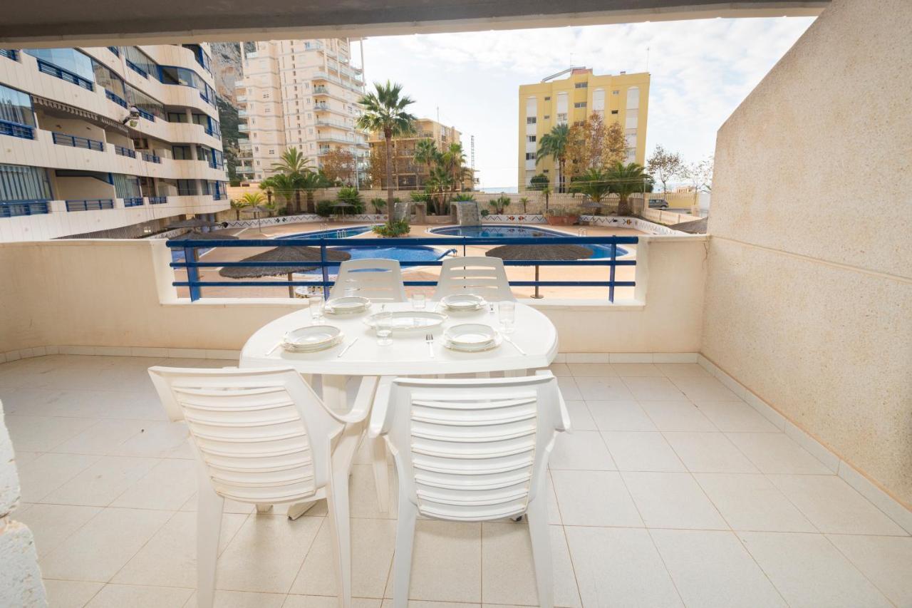 Appartement Equipe Calpe Espagne, 4 Couchages, Terrasse, Piscines, Climatisation, Garage, Wifi Gratuits Ngoại thất bức ảnh